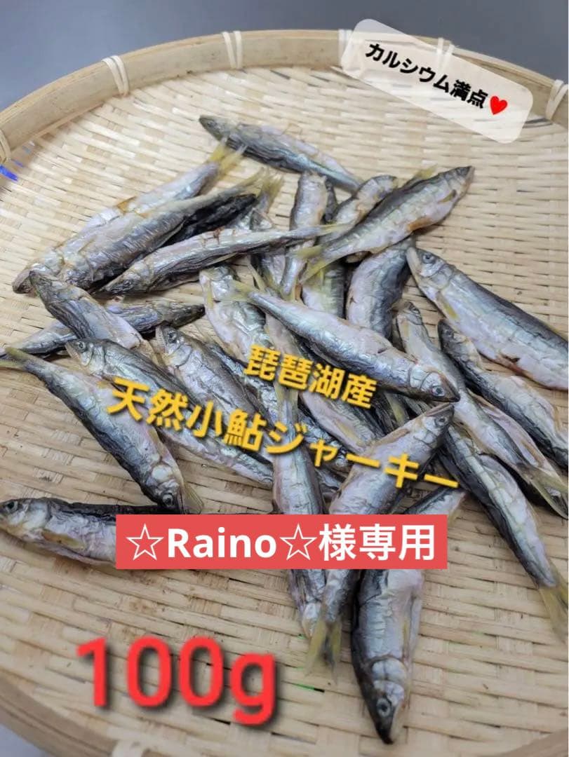 琵琶湖産 天然小鮎干し 小鮎ジャーキー 100g入り 栄養満点です