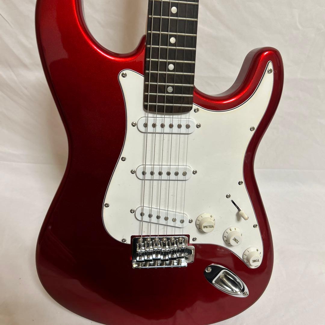 Legend ストラトタイプ キャンディアップルレッド 赤