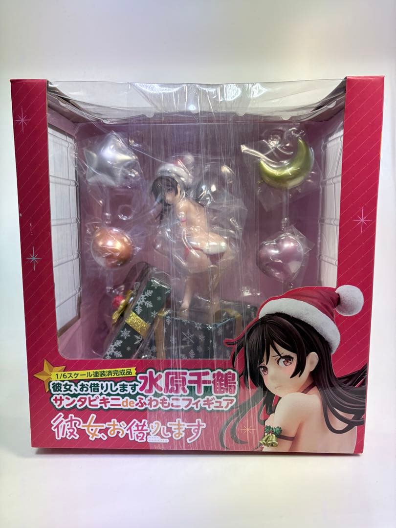 未開封】水原千鶴 サンタビキニdeふわもこフィギュア 1/6
