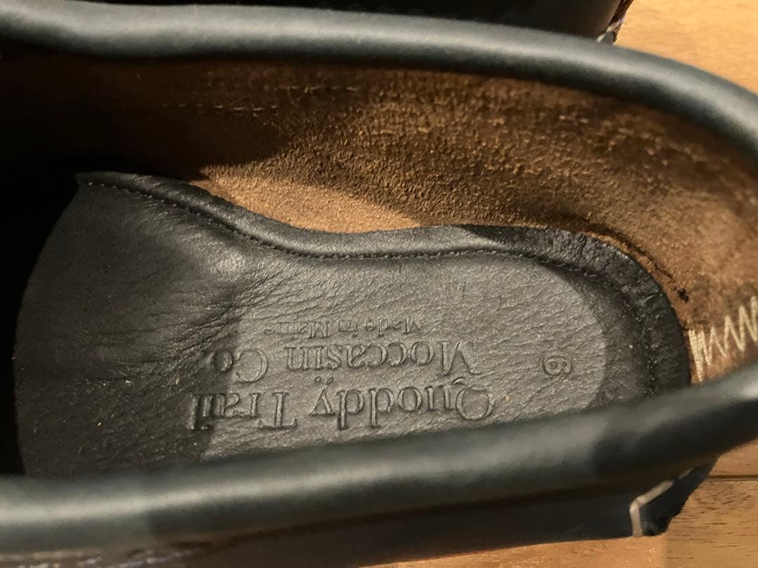 Quoddy 9 クオディ 紺モカシン　クロムエクセル　アメリカ製