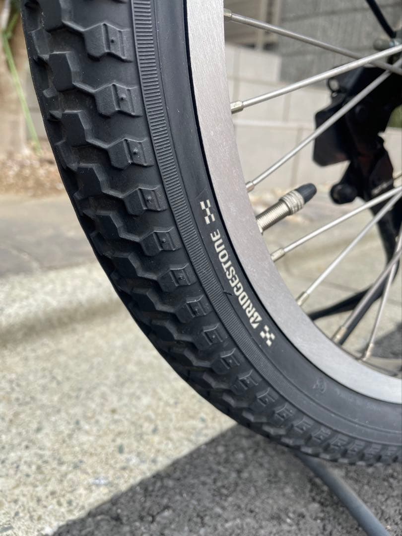 ブリヂストン　ビッケモブdd ダークグレー