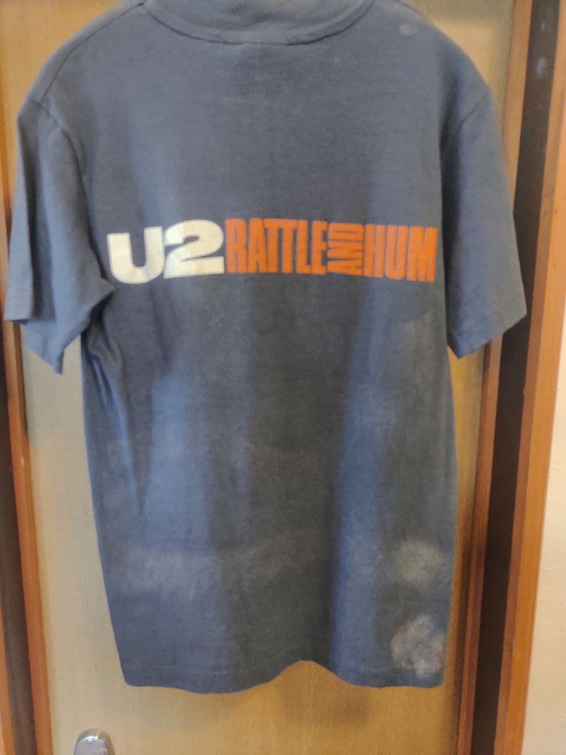 バンドT U2 Rattle and Hum Tシャツ グレー80s
