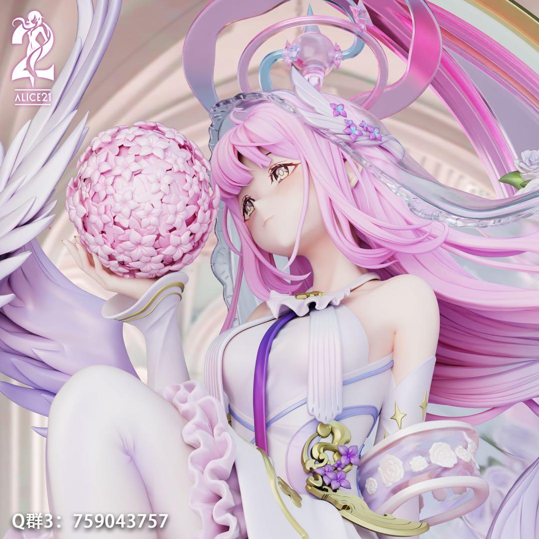 ブルーアーカイブ 聖園 ミカ 塗装済み フィギュア スタチュー - メルカリ