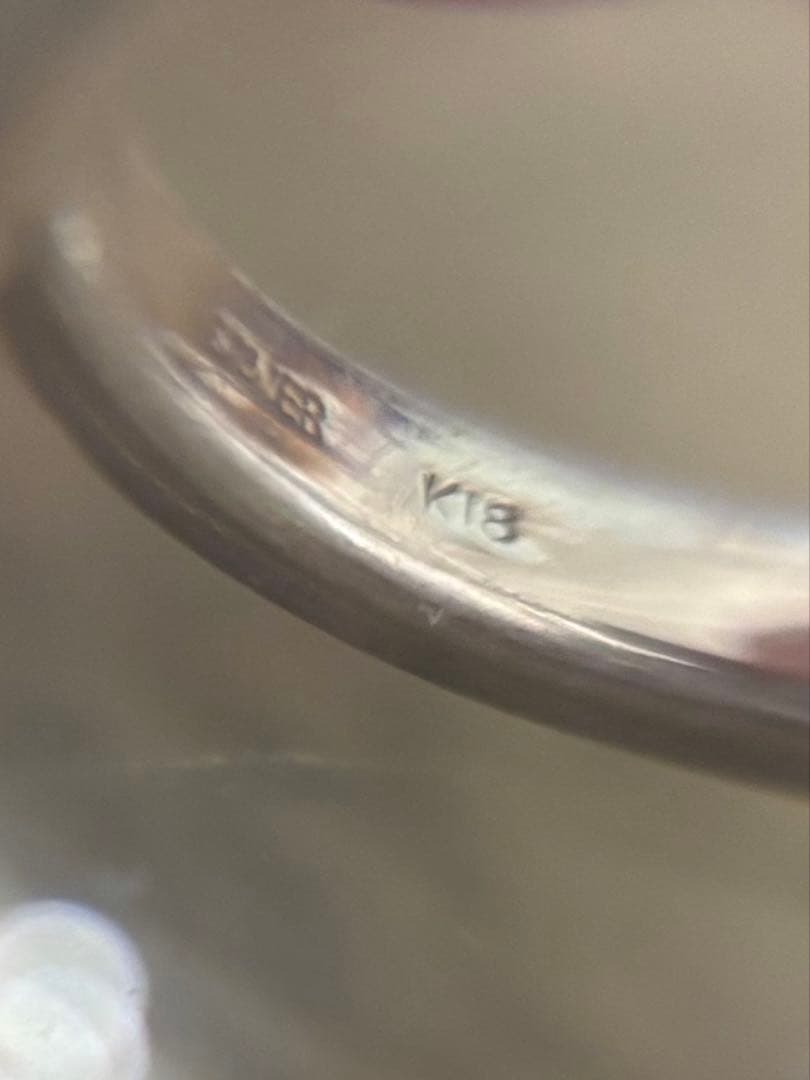 sympathy Oᖴ Soul K18 silver リング　ホースシュー