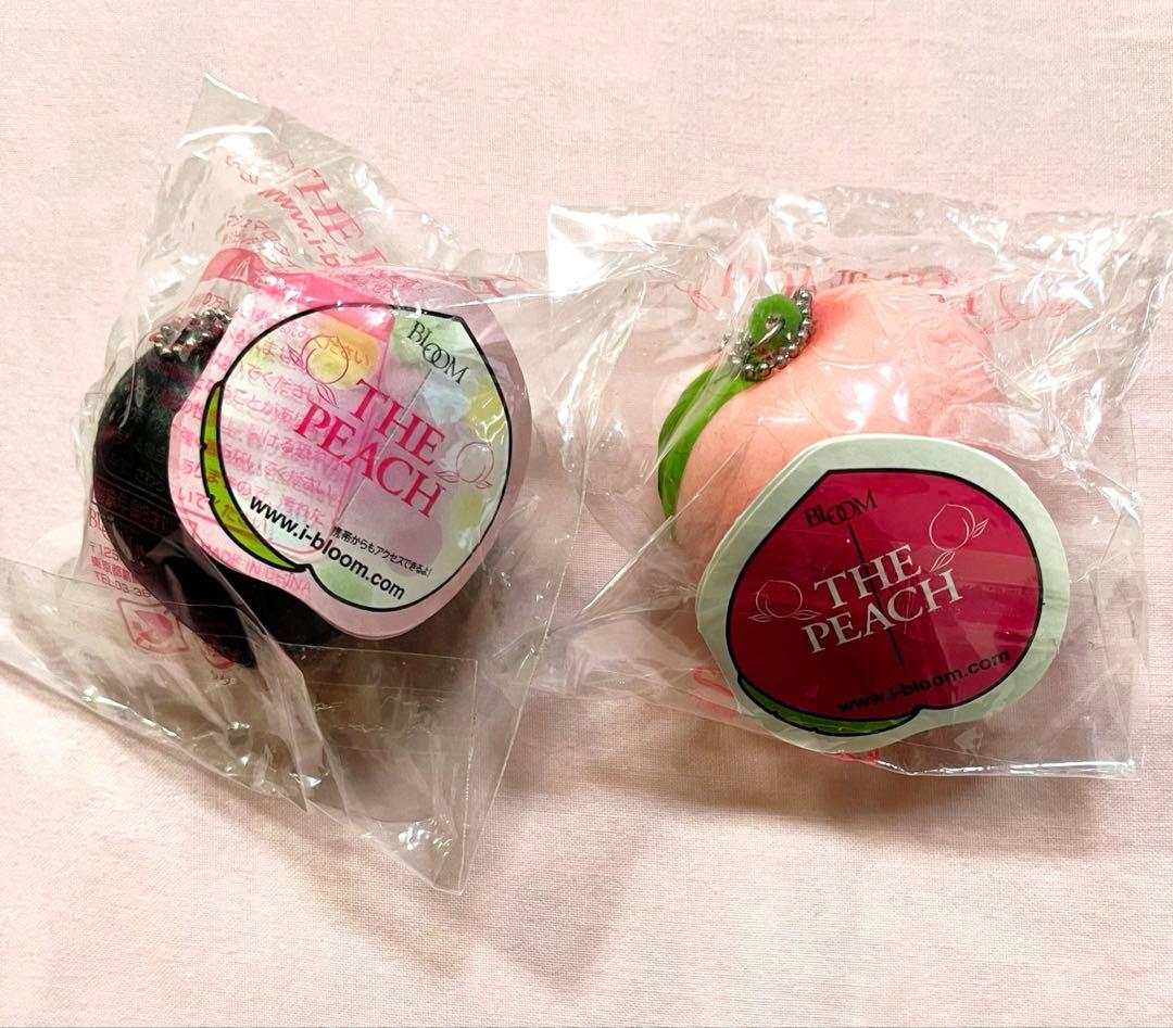 オールドブルーム THE PEACH ジェル桃 絵柄入り ピーチ スクイーズ