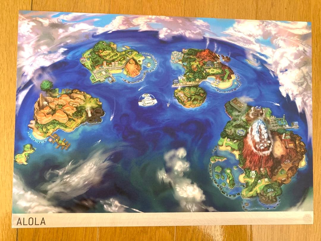 アローラ地方ポスター