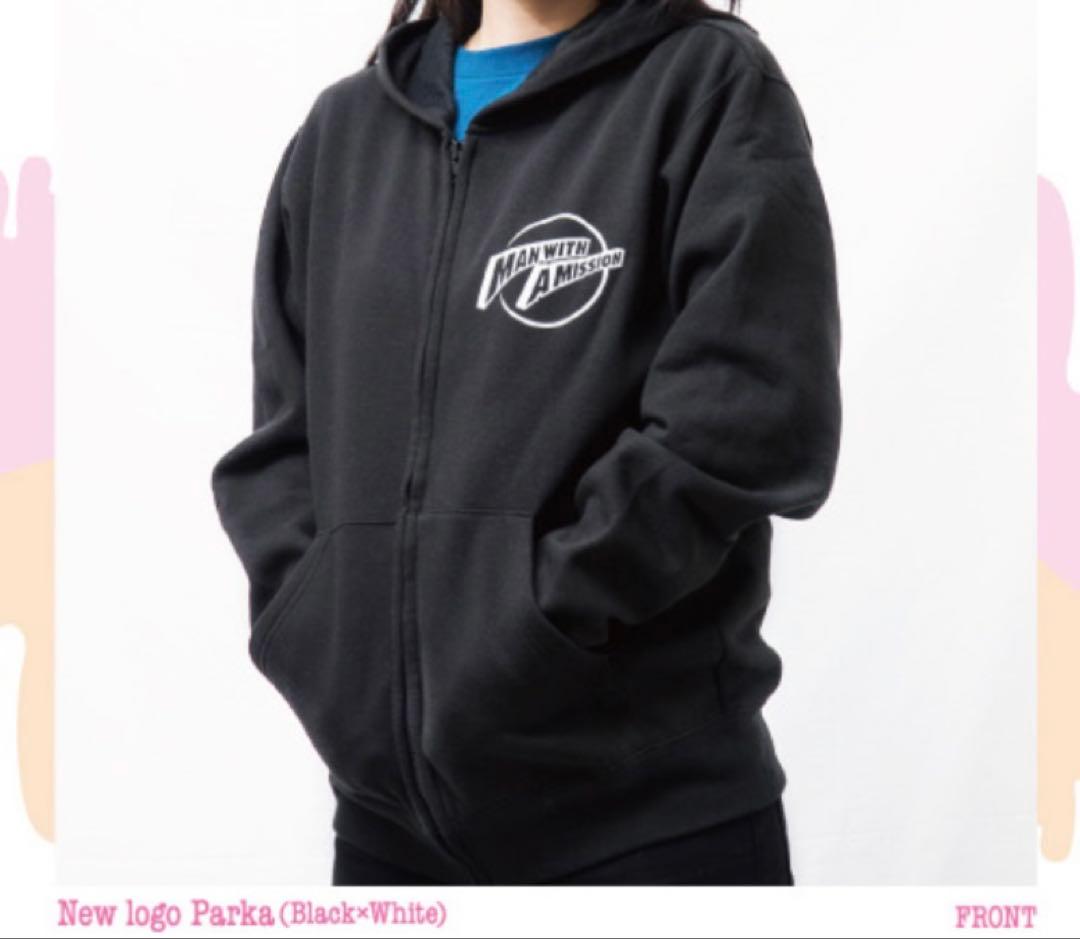 MAN WITH A MISSION 5周年ロゴパーカー