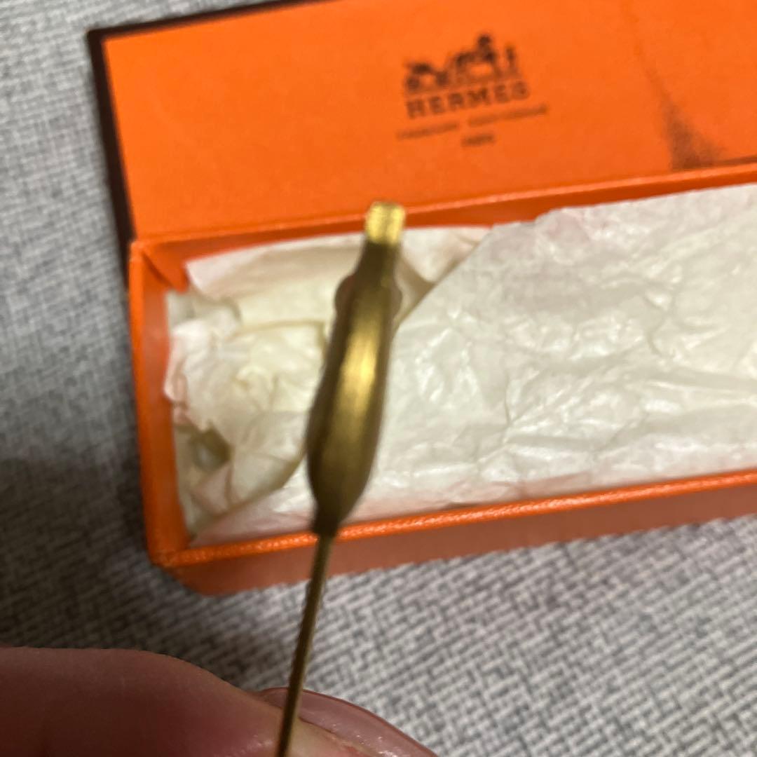 専用デス‼️HERMES ピンブローチ ホースシュバル