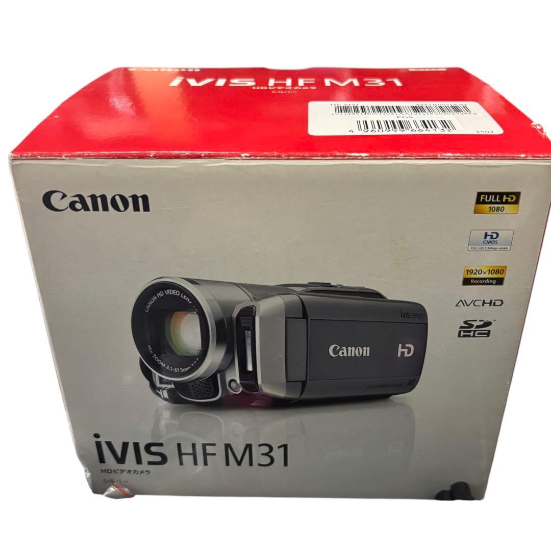 Canon iVIS HF M31 ビデオカメラ フルHD 動作確認済み 付属品