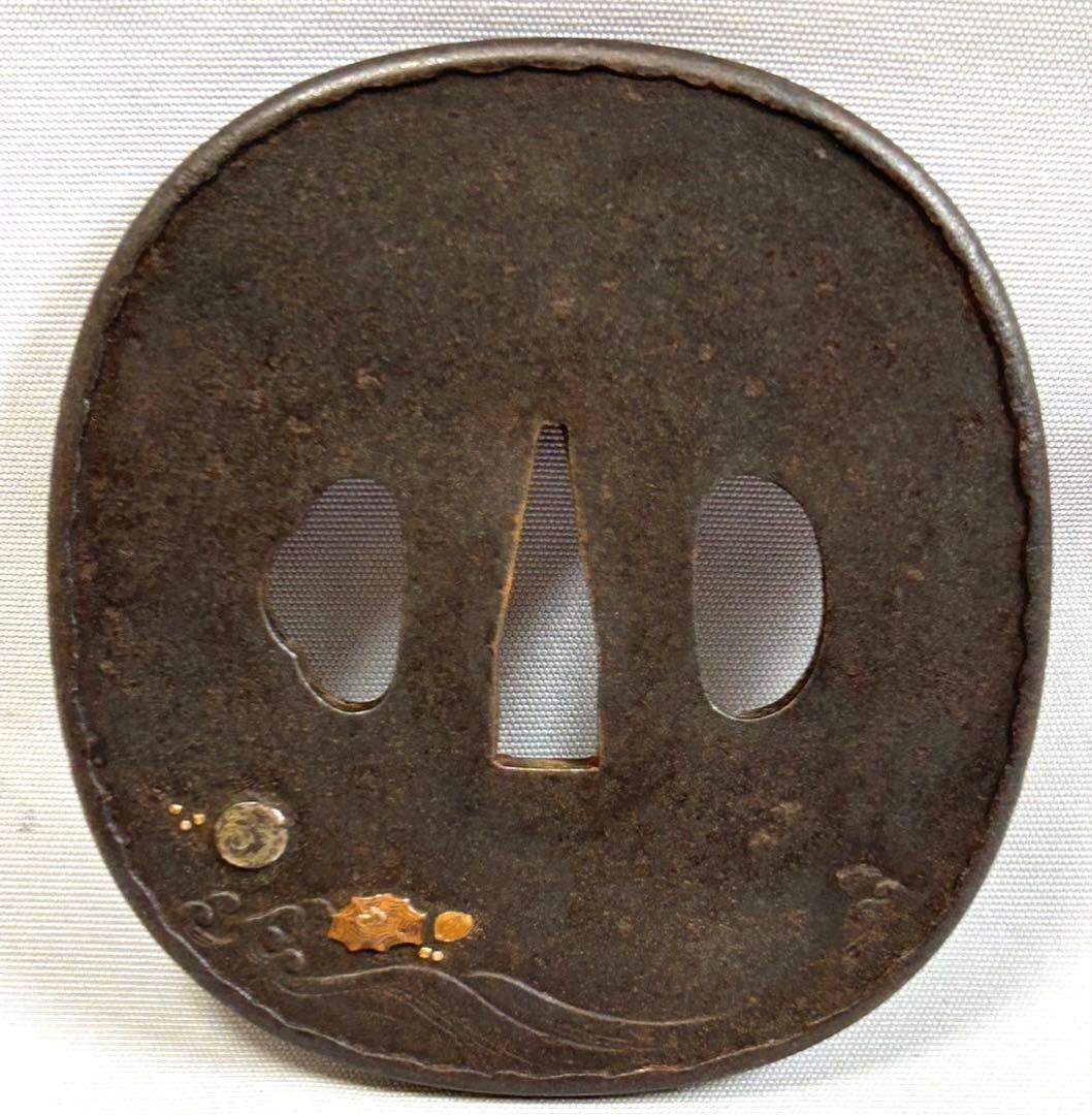 正光作　鍔　野村正勝一派