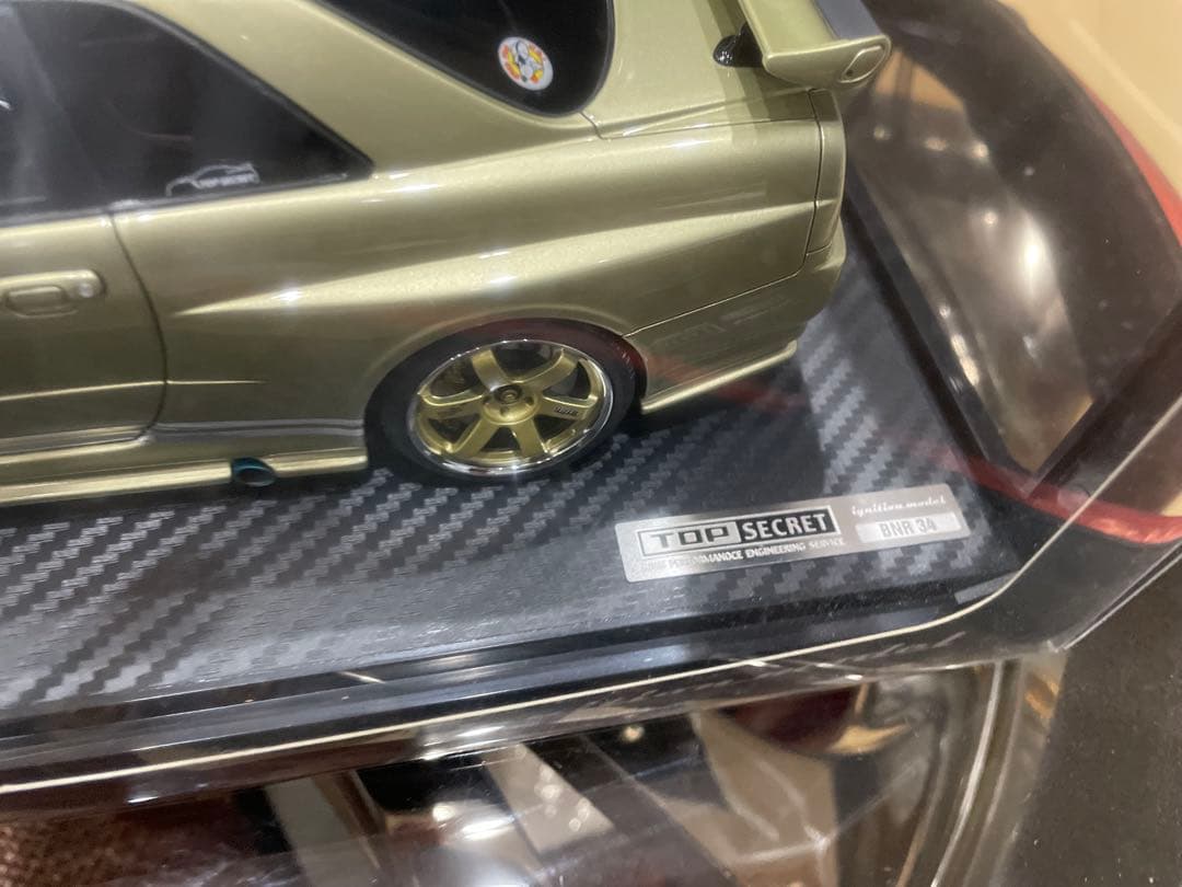 ミニカー ignition model TOP SECRET R34 1/18