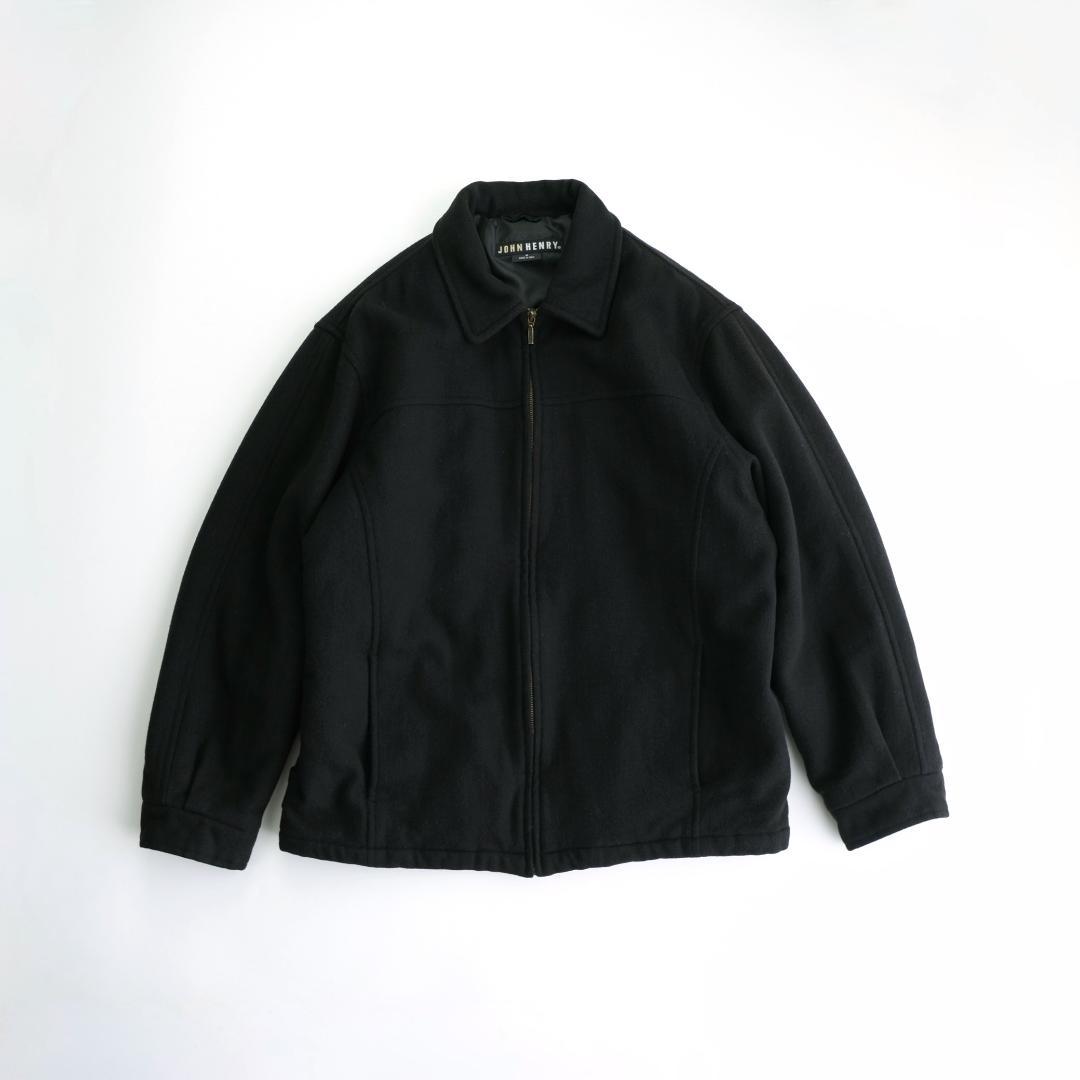 JOHN HENRY 中綿ウールジャケット 黒 M
