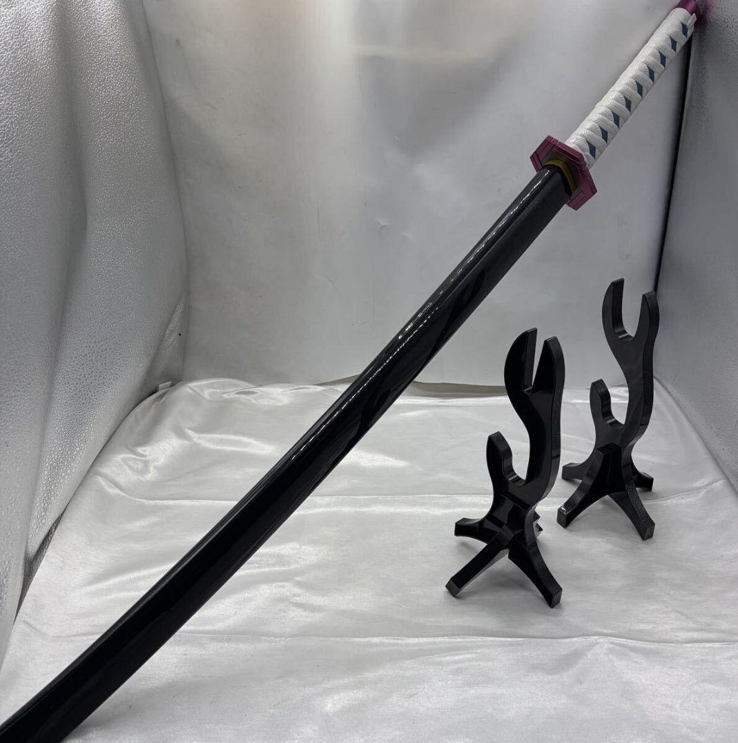稀少】鬼滅の刃 富岡義勇モデル PROPLICA 日輪刀 スタンド付き - メルカリ