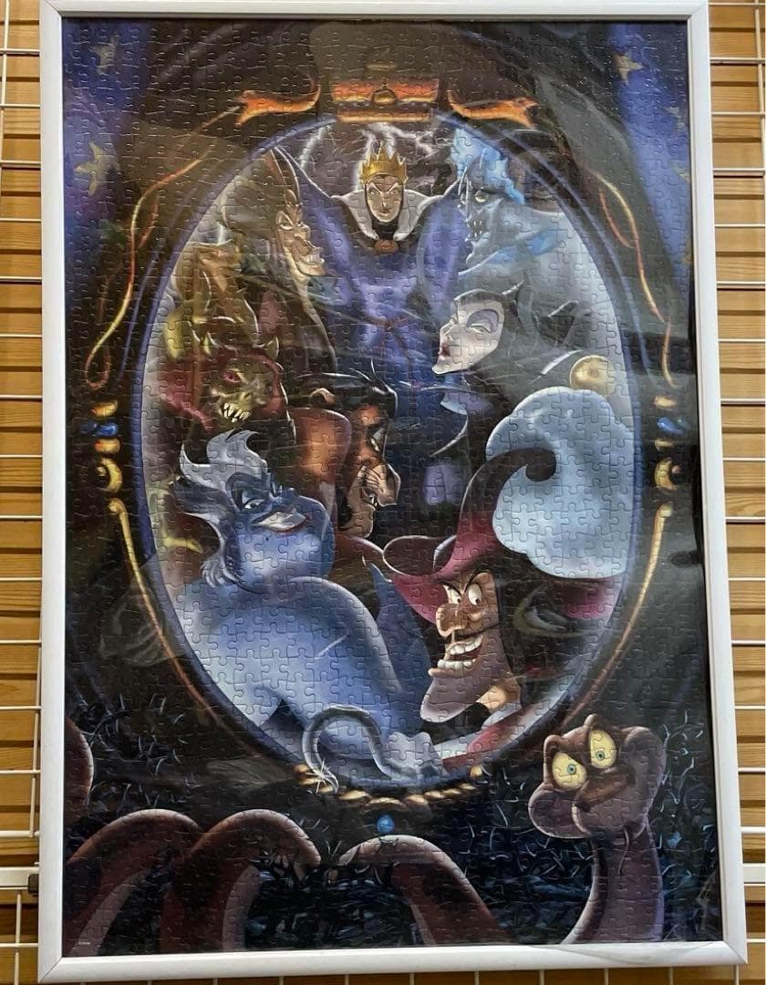 値下】光る ジグソーパズル ディズニー ヴィランズ 1000ピース 恐怖の