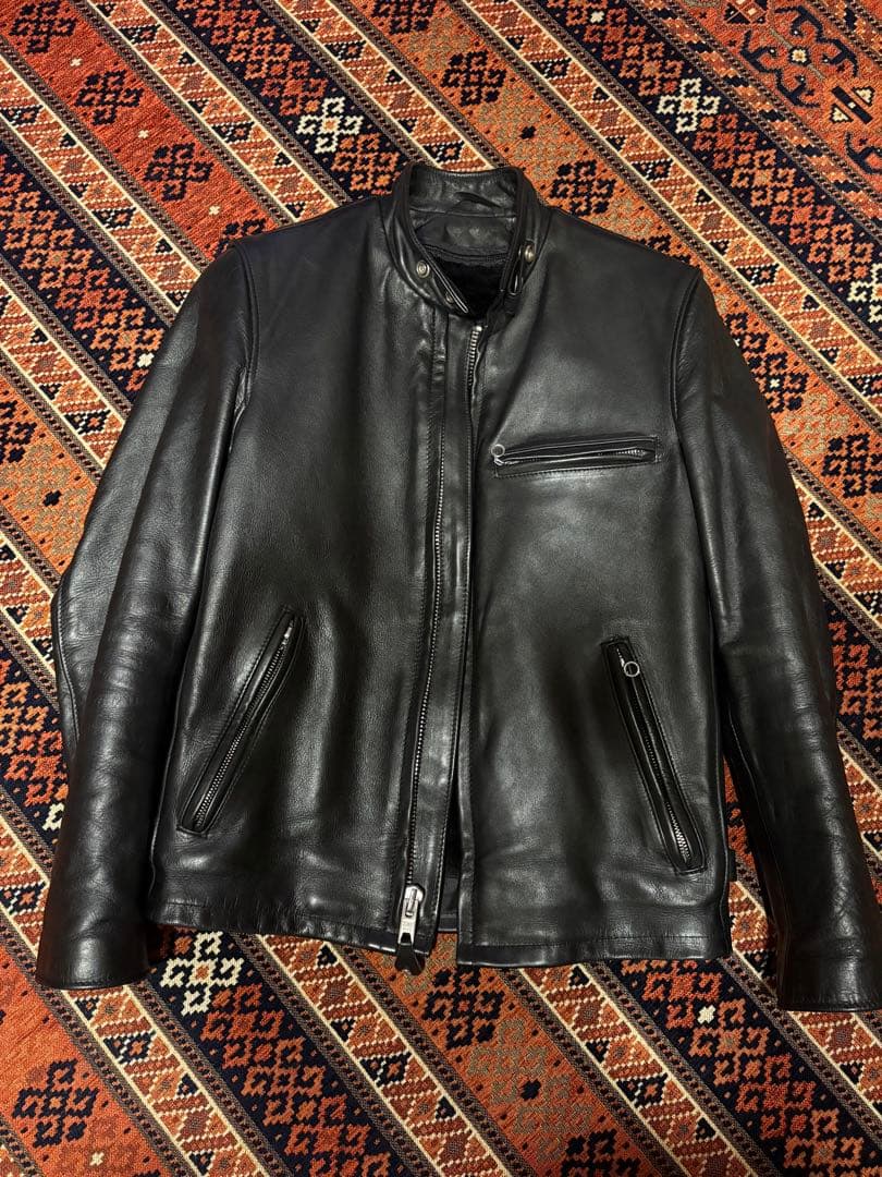 Schott 641 34　ブラック　インナーボア付き　美品！　年末年始発送可能 楽天市場】schott 641 36 ボアの通販