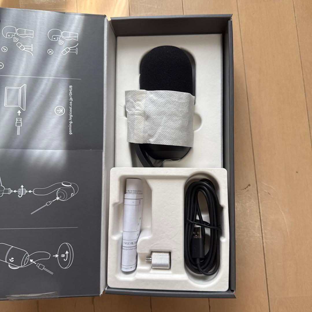 Logicool G ゲーミングマイク YETI GX