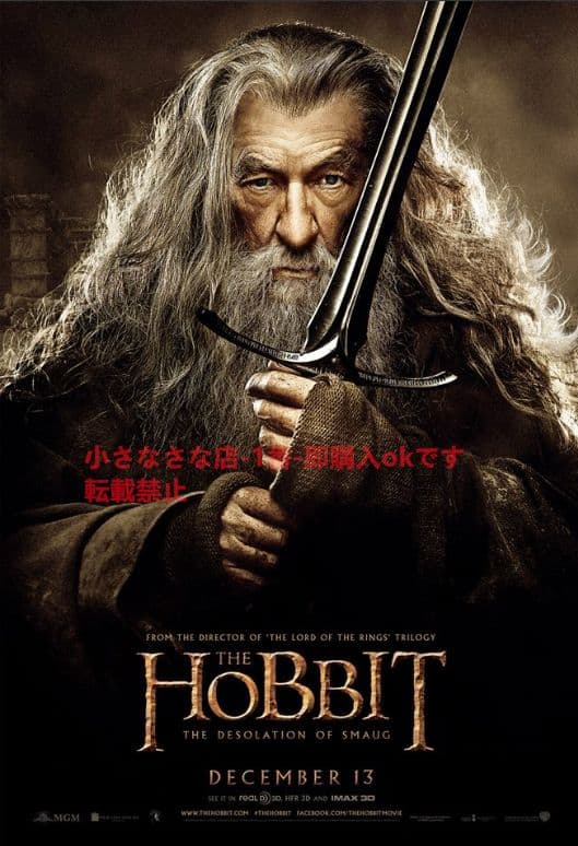 ガンダルフ・ブラック『ホビット』古兵器 武具 模造刀·模擬刀 ロールプレイング