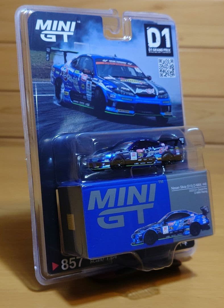 1/64日産シルビアS15 D1 GP2023#46D-MAX RACING新品
