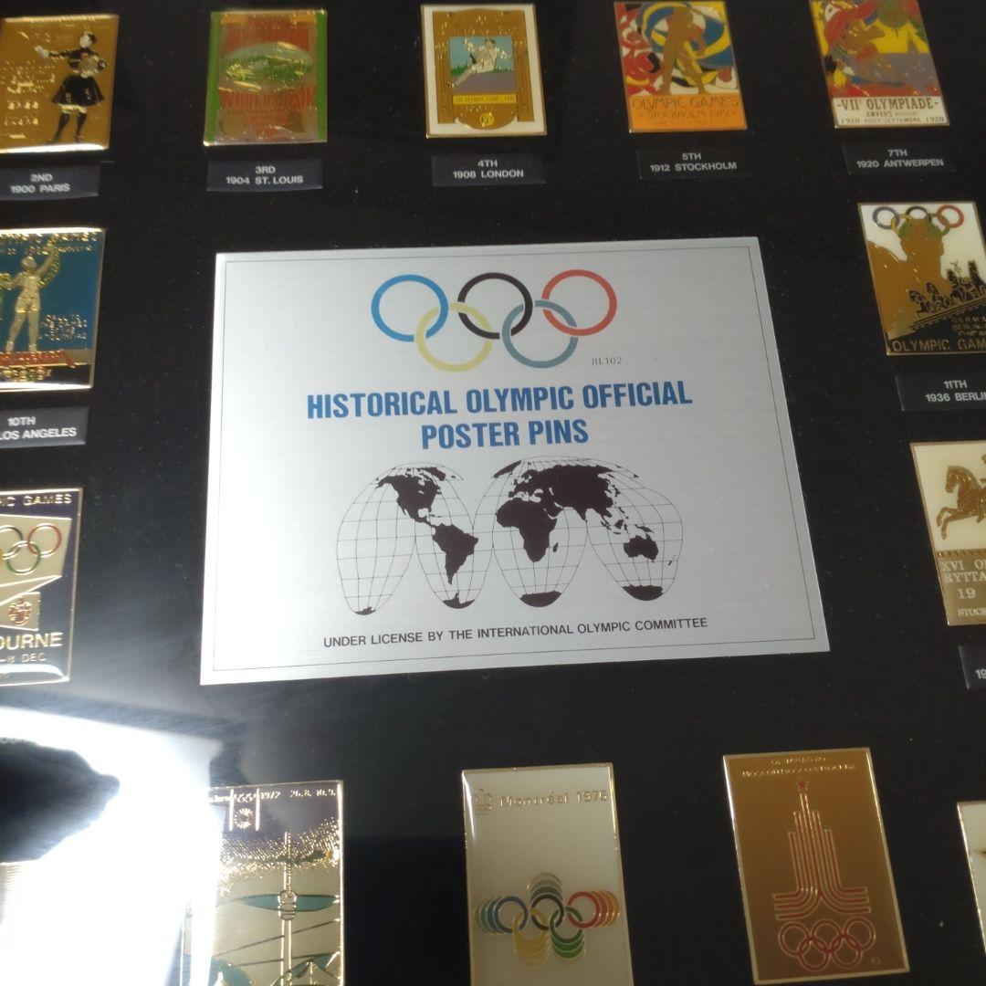 公式 オリンピック 歴代 ピンバッチ メタルプレート オフシャル
