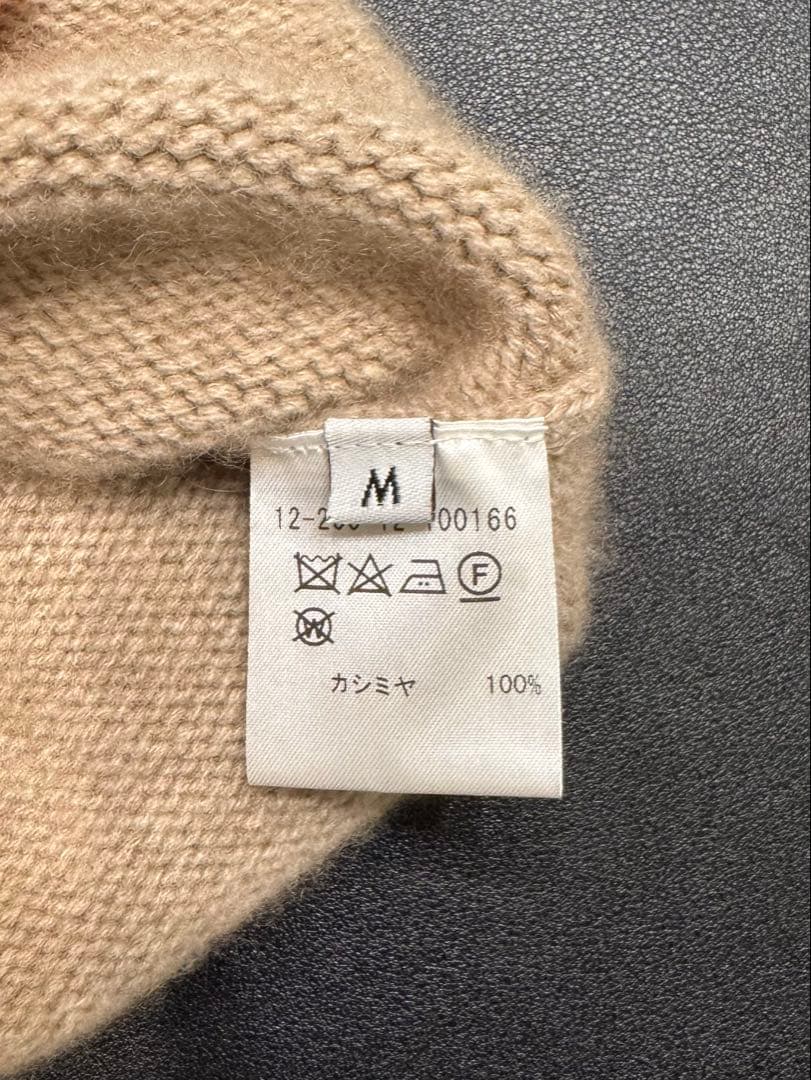 ESTNATION】 ベージュ カシミヤ 100% セーター