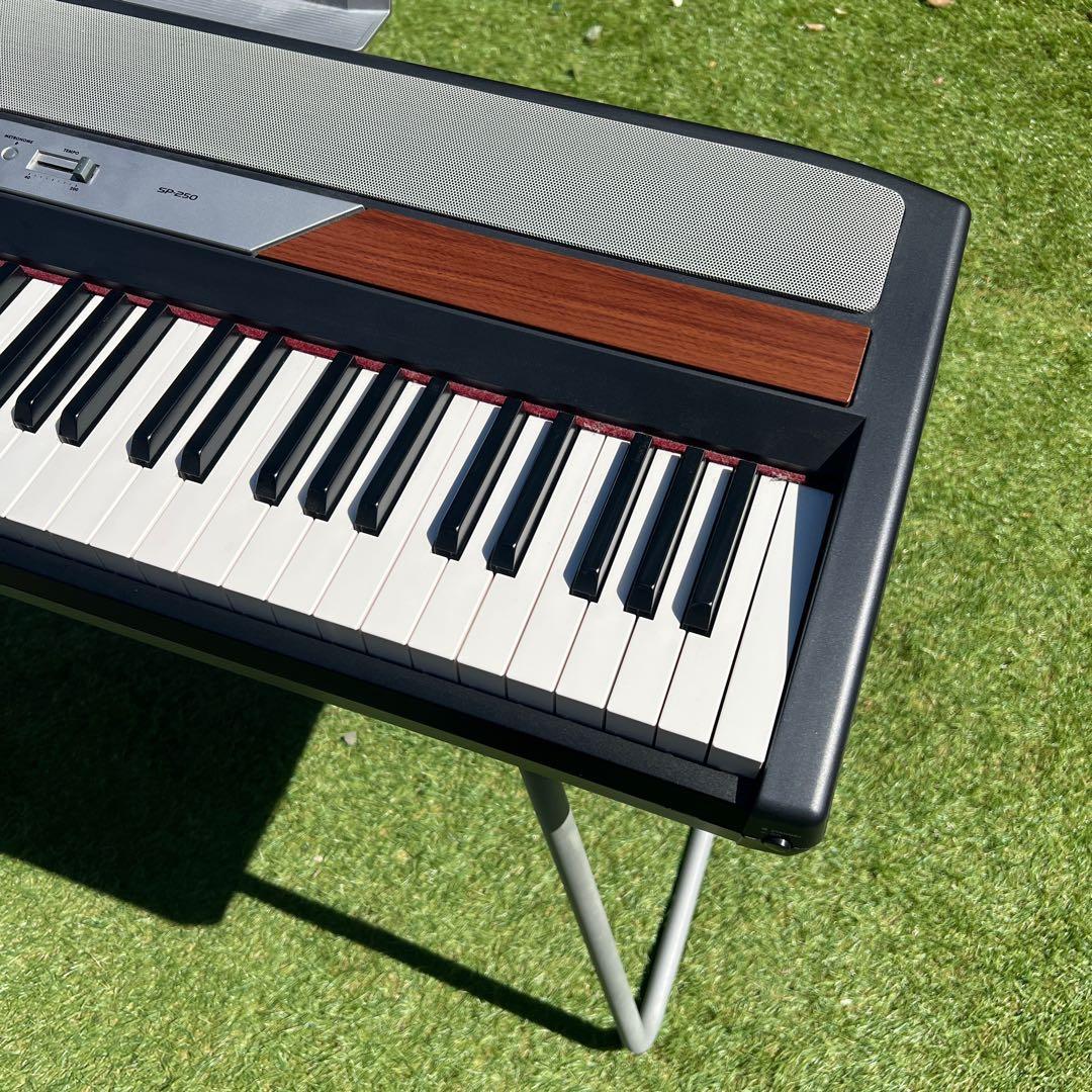 KORG デジタルピアノ 電子ピアノ SP-250-BK 88鍵盤30音色