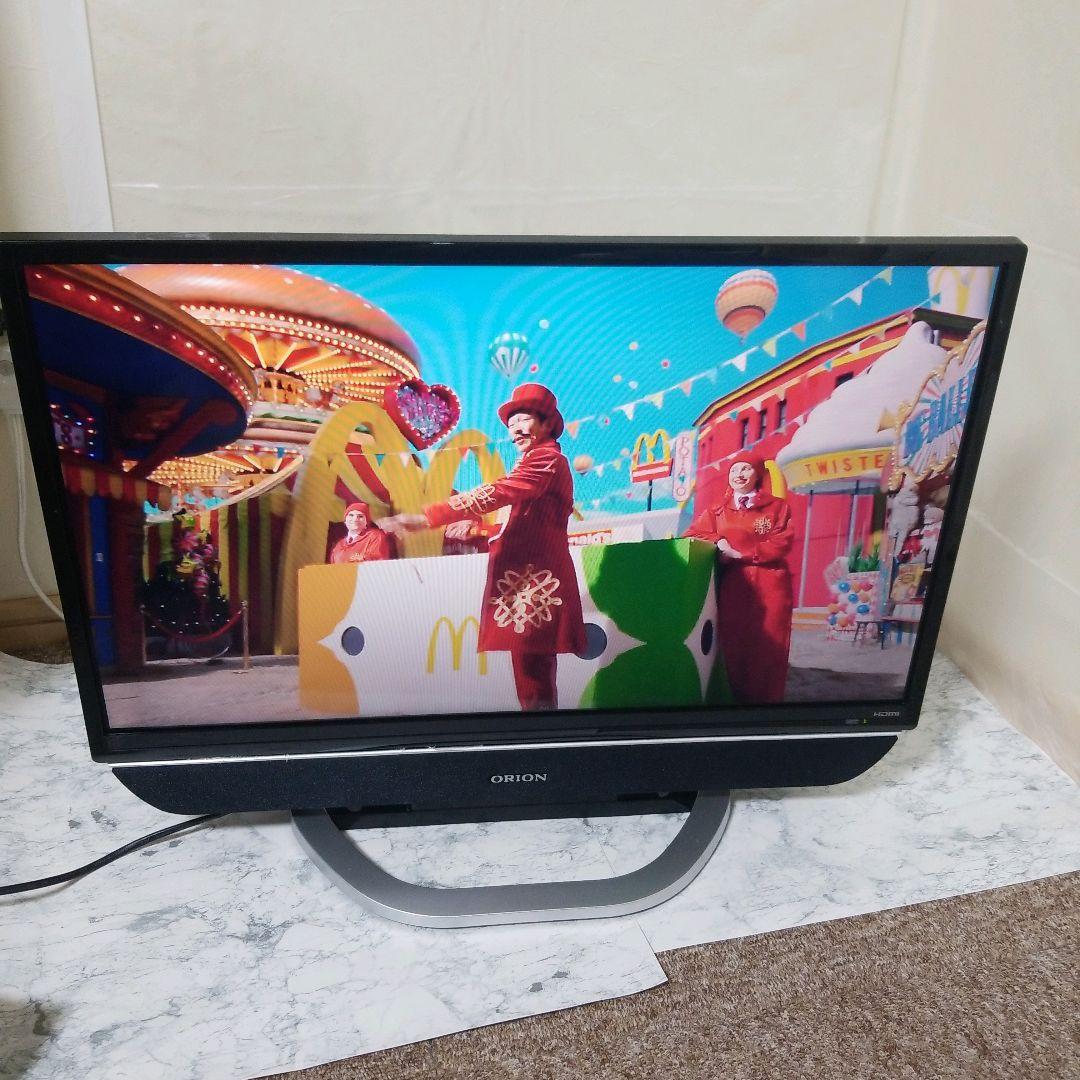 極美品】オリオン ORION 液晶テレビ 24型 スピーカー全面 リモコン付き