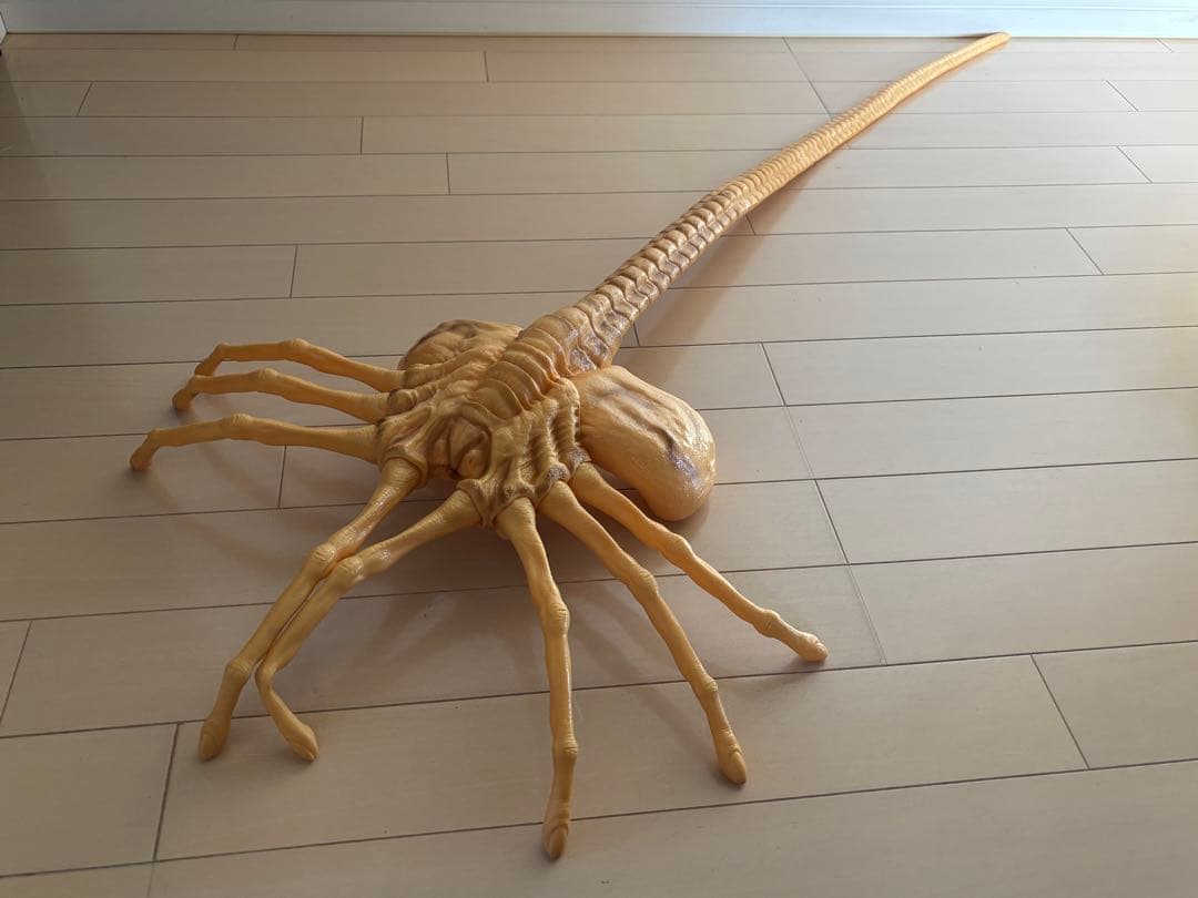 ALIEN/フェイスハガー/フィギュア/エイリアン/原寸/ソフビ/アオシマ/箱付