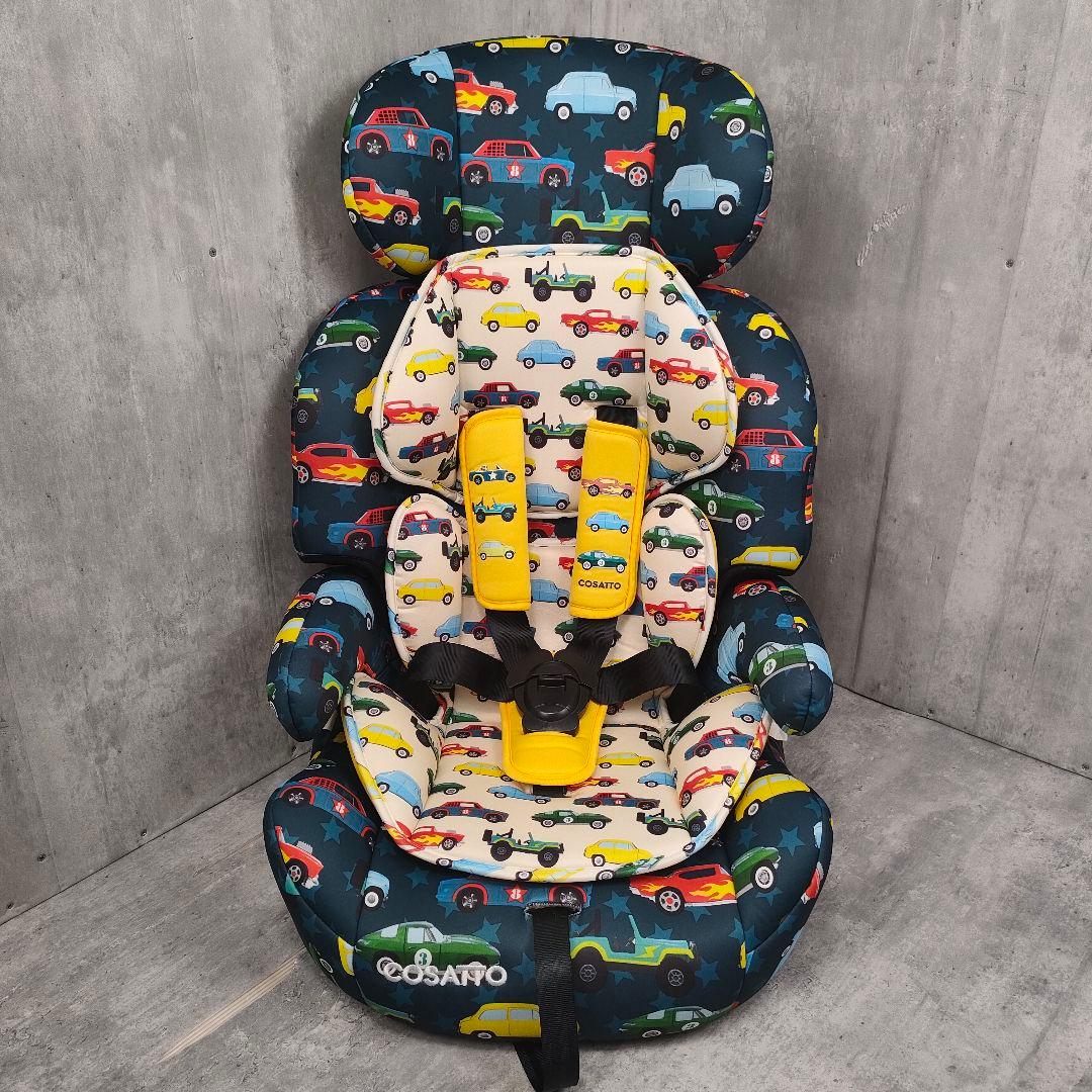 【迅速発送】コサット　COSATTO ZOOMI チャイルドシート 車柄