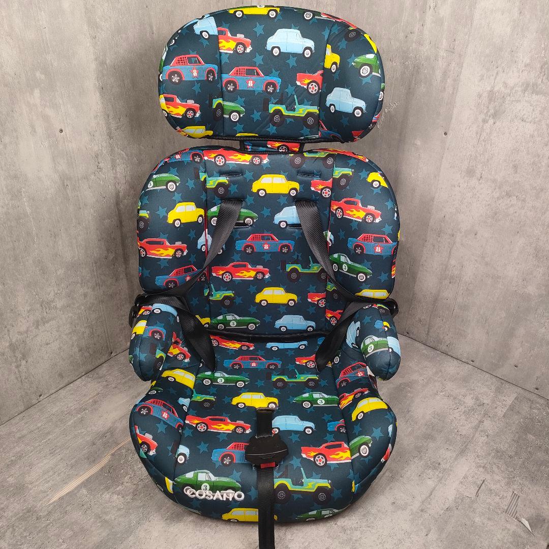 【迅速発送】コサット　COSATTO ZOOMI チャイルドシート 車柄