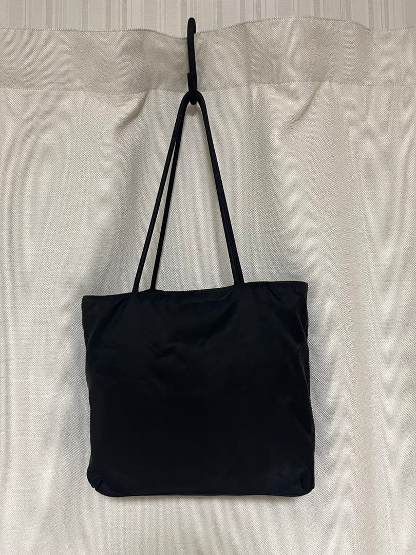 PRADA 黒 ナイロン ショルダートートバッグ