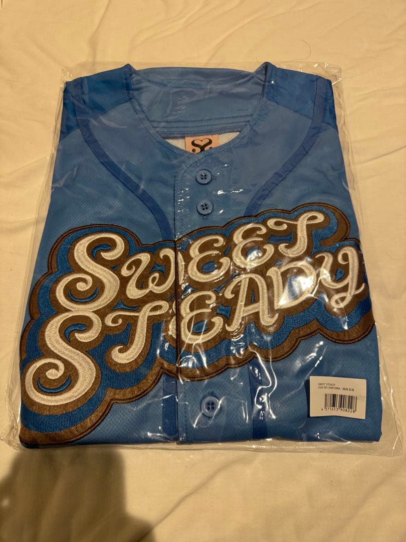 sweet steady すいすて 推しアピユニフォーム 青 奥田彩友 即日発送