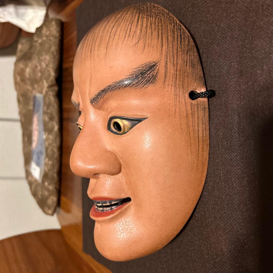 能面 木彫り 大童子 おおどうじ - メルカリ