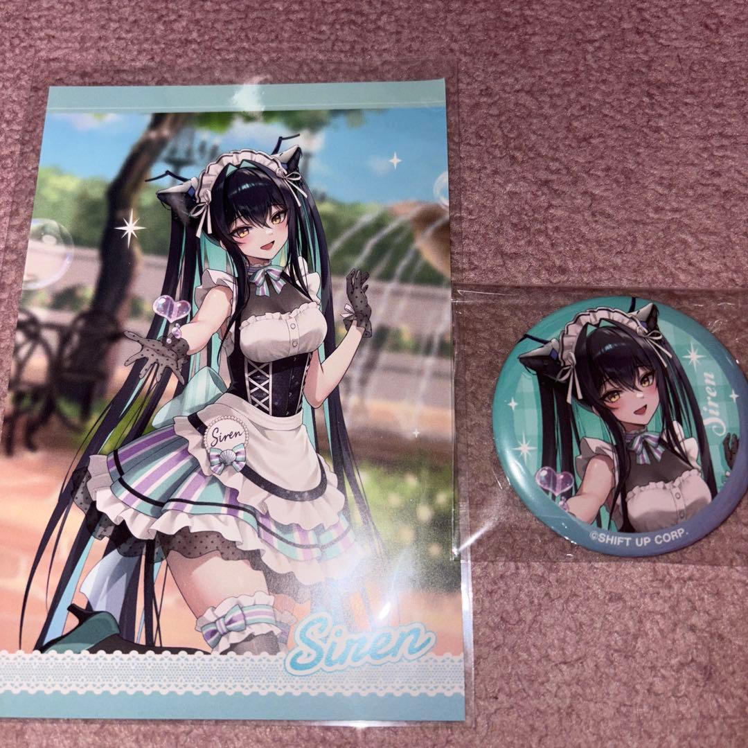 勝利の女神NIKKE andgallery 缶バッジ ポストカード セイレーン - メルカリ