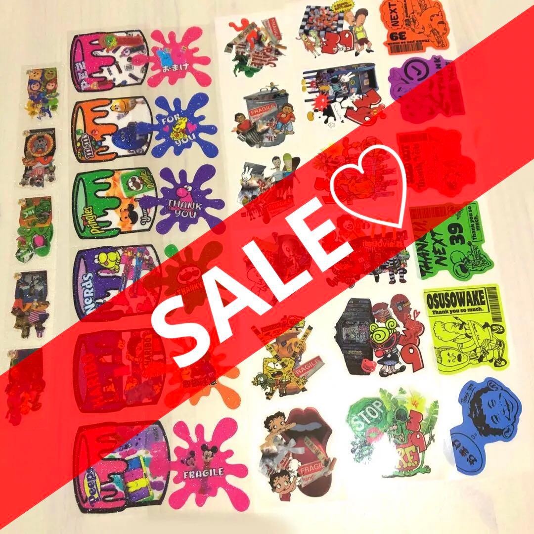 中古 アメキャラ ロールシール 10種 アメキャラ まとめ売りセット