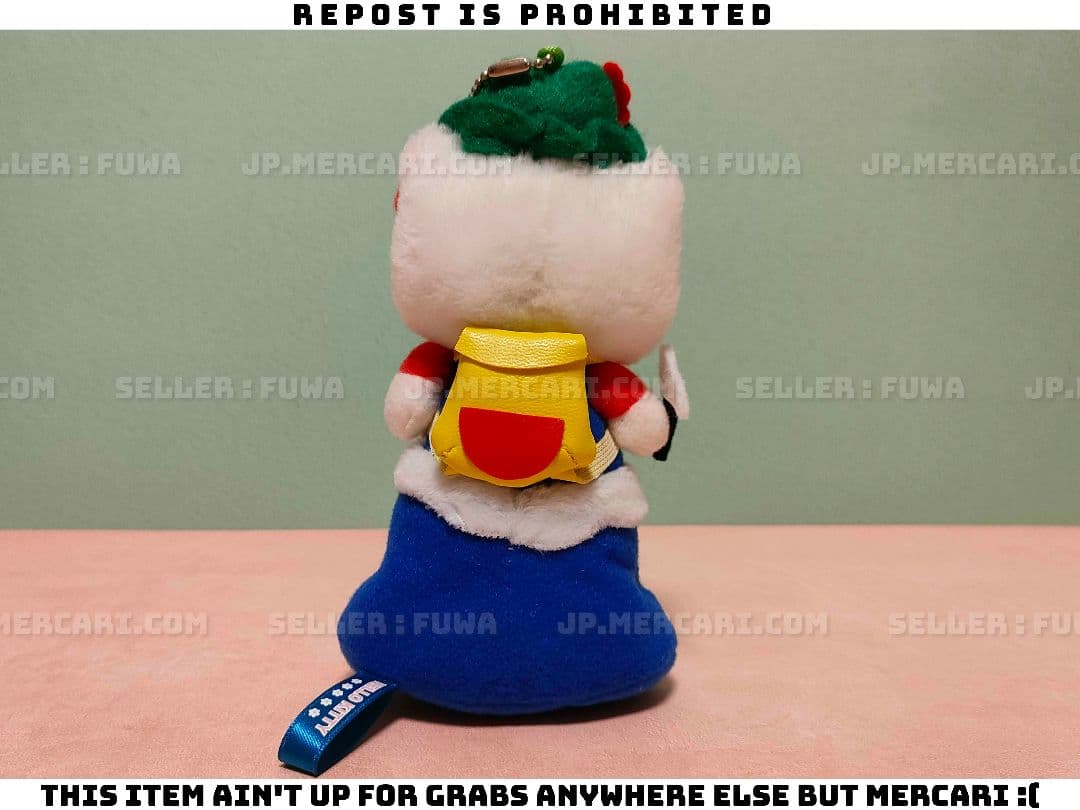 【未使用】サンリオ ご当地 ハローキティ 富士山 登山 マスコット ぬいぐるみ