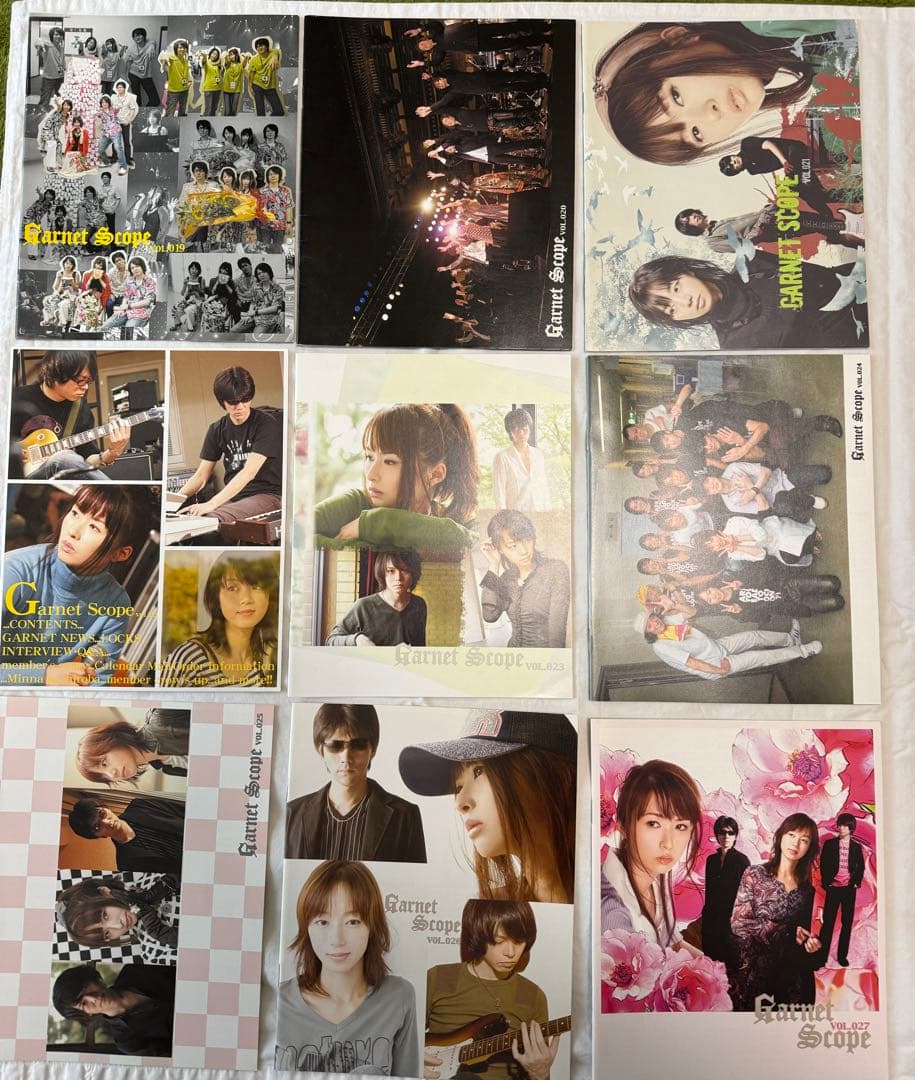 全巻➕オマケ】GARNETCROWファンクラブ会報vol.1-44