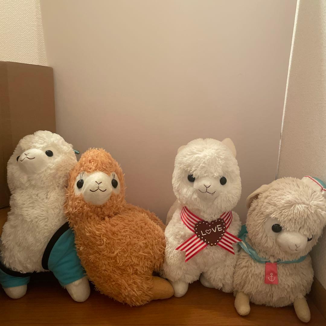 アルパカぬいぐるみまとめ売り