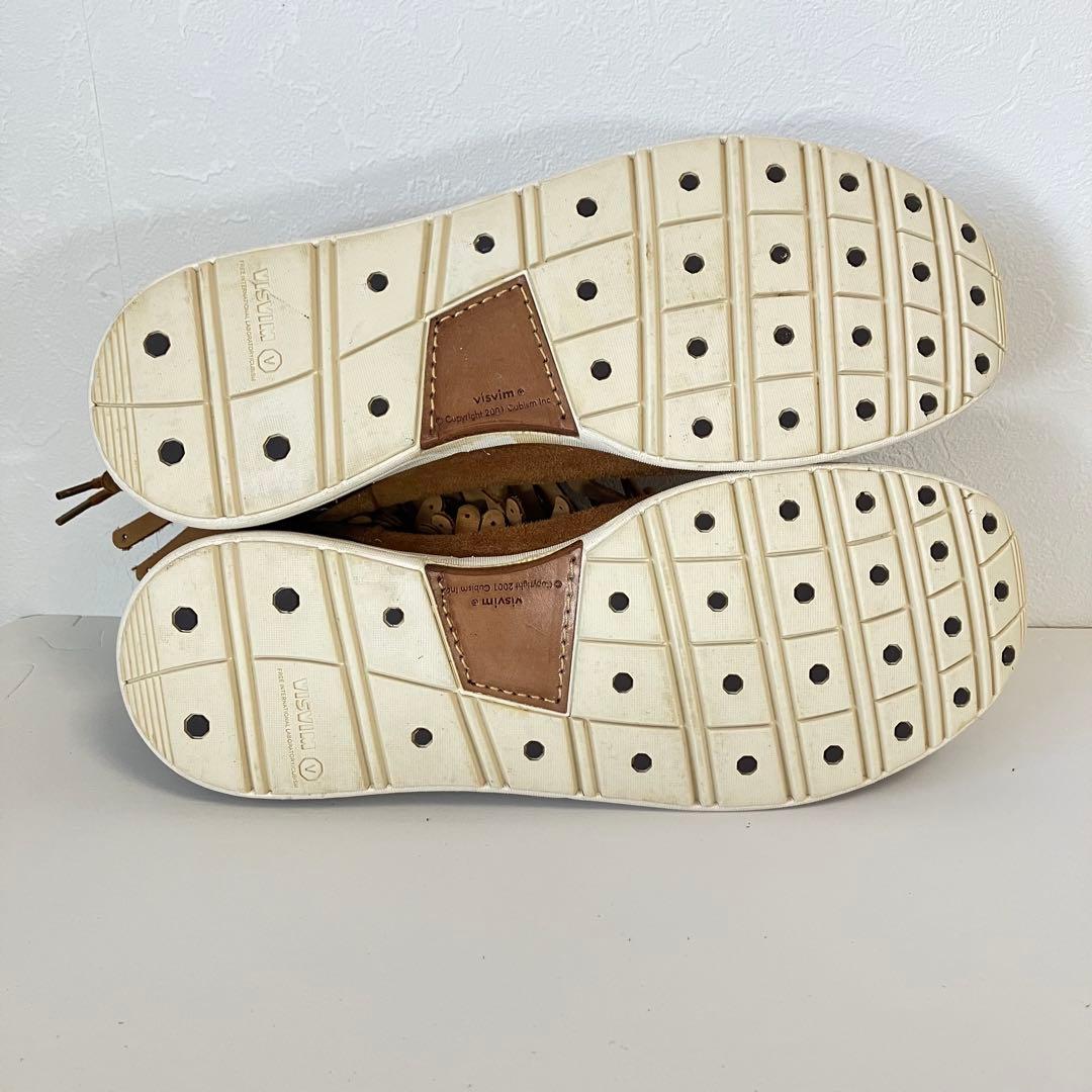 美品✨visvim ビズビム モカシン デッキシューズ スエード 30cm