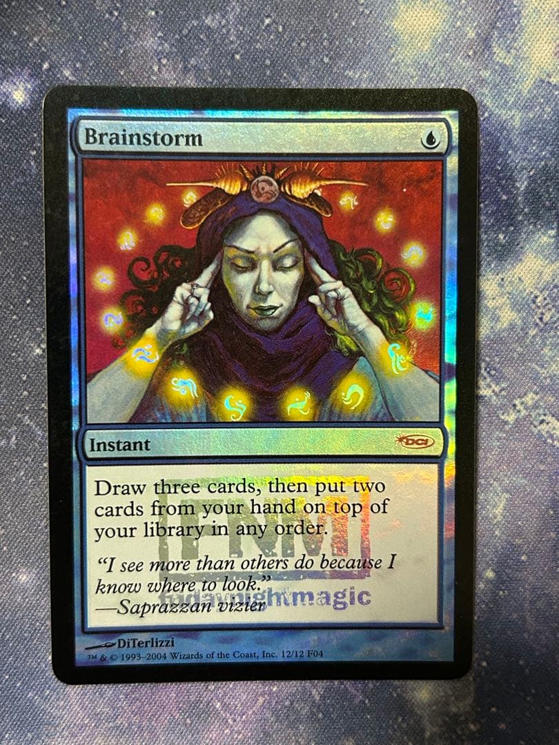 MTG 渦まく知識 foil 4枚 プロモ