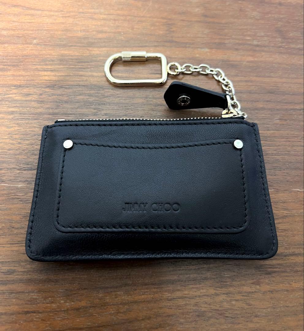 価格交渉可 未使用 JIMMY CHOO マルチカラースタッズ付き ケース