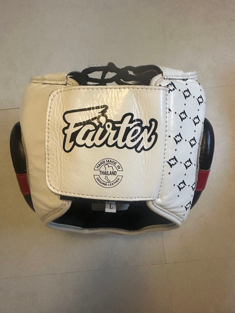 Fairtex ボクシングヘッドギア Lサイズ ホワイト ボクシングFairtex