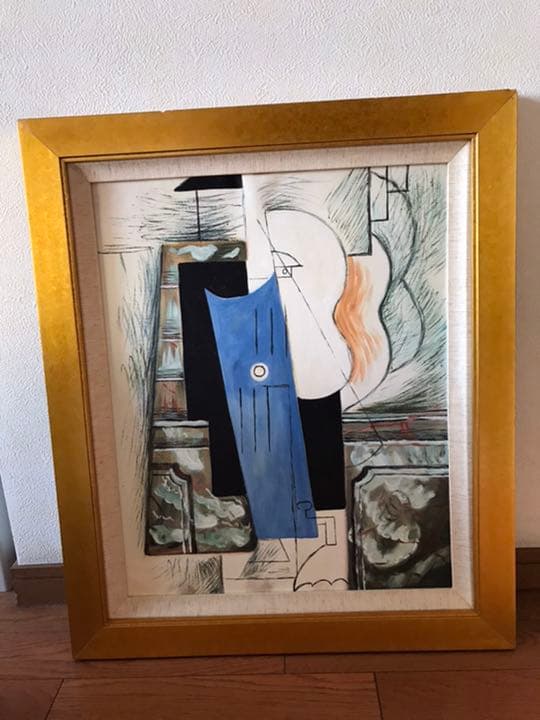 高級額付き油画