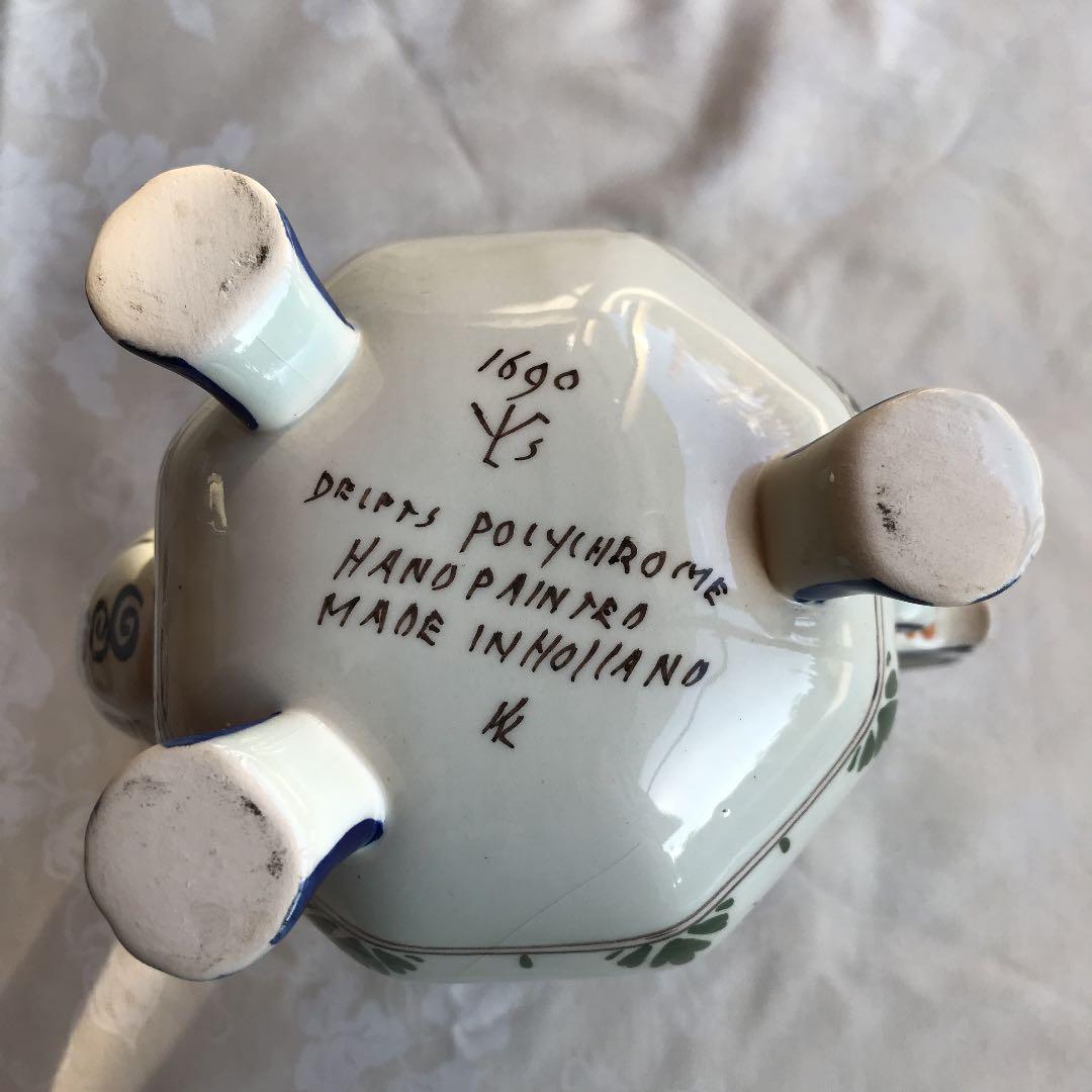 Delft polychrome ポット