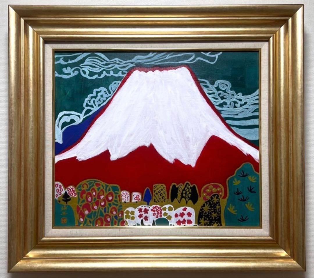 Michel Henry 油彩画 ミシェル・アンリ 油彩 花 F25 大作 絵画 Michel