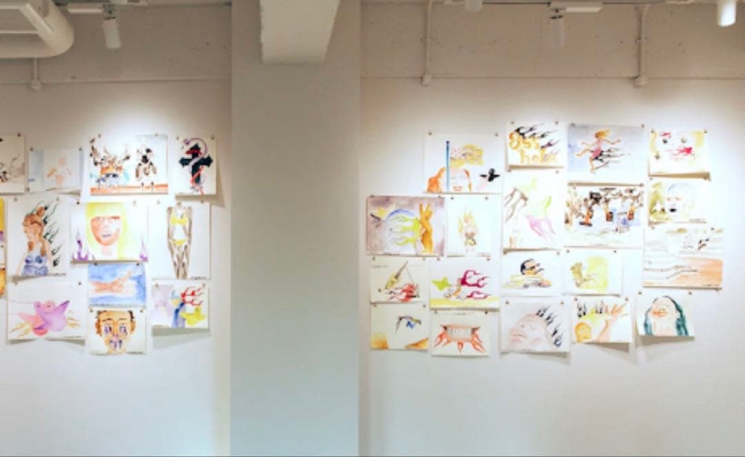 真作 個展作品 MARK GONZALES gonz マークゴンザレス 原画絵画 個展