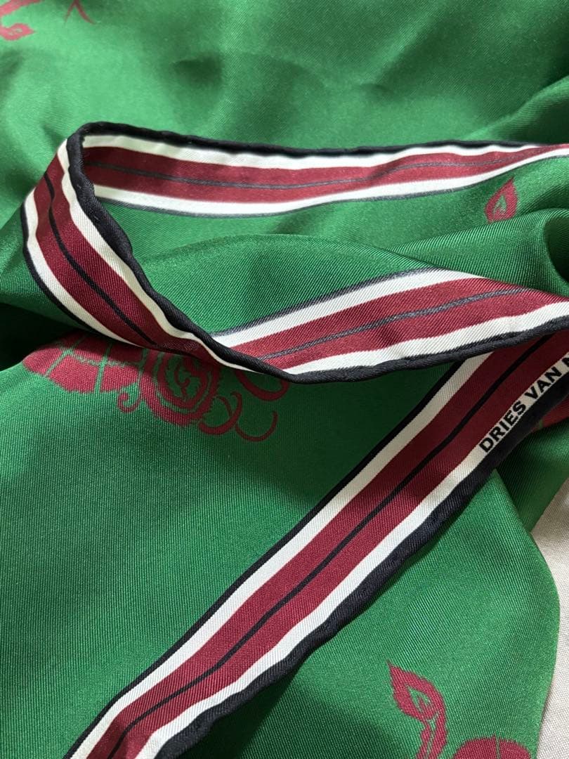 【ドリスヴァンノッテン】シルクスカーフ