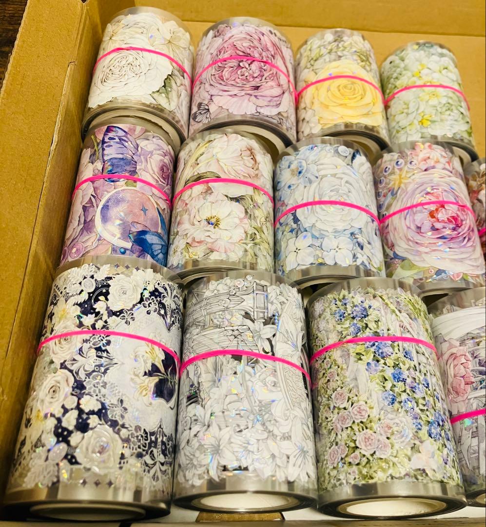 ④海外マステ キラキラ系 まとめ売り 合計55.9m - メルカリ