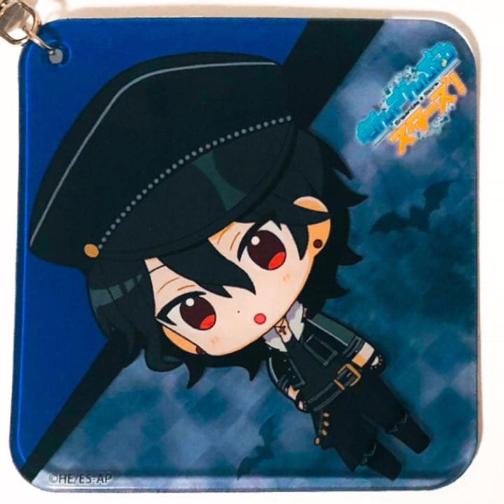 新品★あんスタ【朔間零＆朔間凛月】カラオケの鉄人★ふにふにコースター型ストラップ