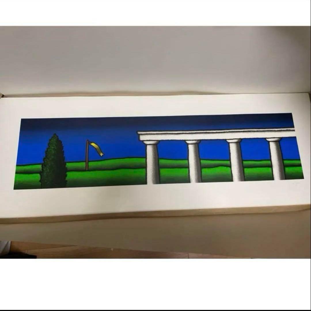 年内最大割引中《版画》　ティノ・ステファノーニ　『神殿』