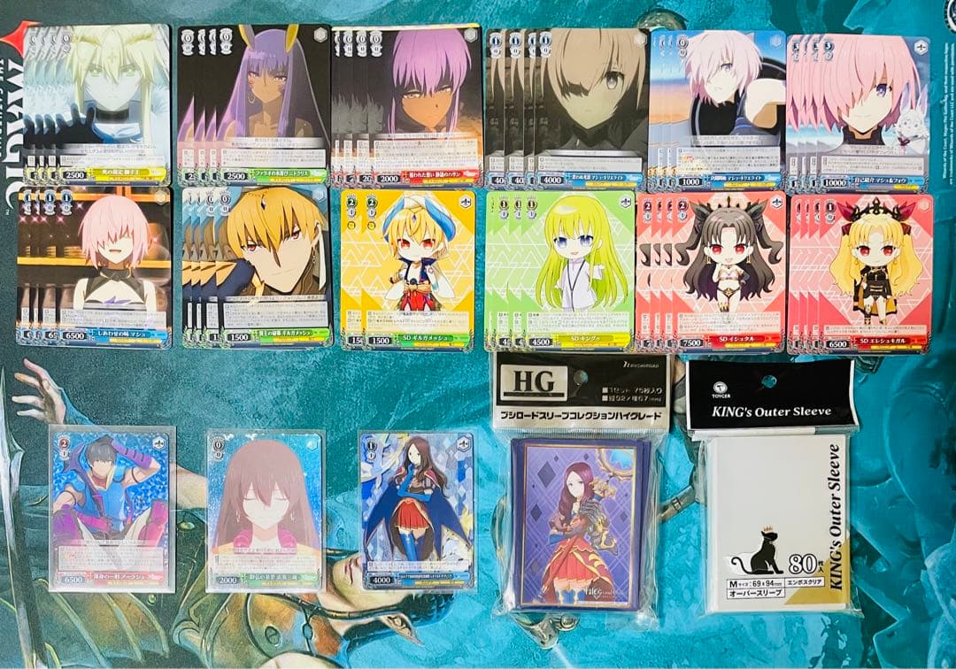 ヴァイスシュヴァルツ Fate/Grand Order 4コン オマケ付き ヴァイス